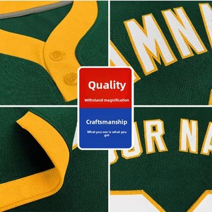 เสื้อซอฟต์บอลเบสบอลสำหรับผู้ชายเสื้อฝึกเล่นซอฟต์บอลพิมพ์ลายโลโก้ชื่อทีม Houston US - Product Image 2