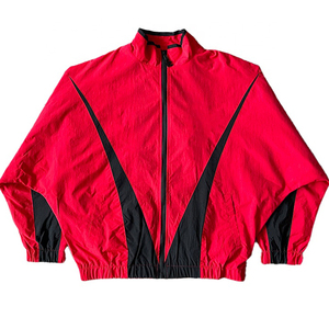 ชุดวิ่งกันลมผ้าไนลอนสะท้อนแสงสำหรับผู้ชายชุดวอร์มกันลมกันน้ำสะท้อนแสงสีรุ้งออกแบบได้ตามต้องการ - Product Image 2