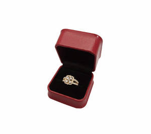 Exquis 56*56 * H49 mm Rectangle Anneau Boîte À Bijoux Collection Anneaux Titulaire - Product Image 2