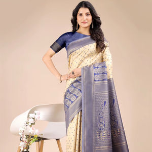 คอลเลกชันโสร่งผ้าไหม Banarasi แบบดั้งเดิมมีแคตตาล็อกเต็มรูปแบบสำหรับราคาขายส่งคอลเลกชันผ้าไหมส่าหรี - Product Image 1