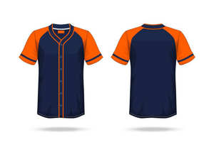 100% Polyester Breathable Baseball Softball Jersey Set Heat-Transfer <b>Printing</b> Sportswear Plain Design Personalized Logo Custom - Product Image 5