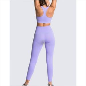 Conjunto de ropa de gimnasio antibacteriana de la mejor calidad para mujer conjunto de ropa de Yoga de secado rápido para mujer con diseños personalizados con servicio OEM - Product Image 3