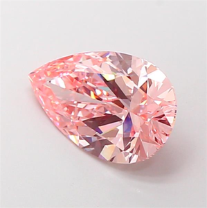 เพชรทรงลูกแพร์ 3.03 กะรัต สีชมพูสดใส หรูหรา ได้รับการรับรองจาก IGI ผลิตในห้องปฏิบัติการด้วยเทคนิค CVD เครื่องประดับระดับไฮเอนด์ - Product Image 5