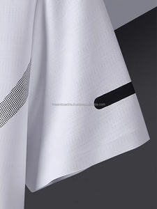 Nueva Camiseta de algodón de verano a la moda para hombre, ropa deportiva informal de manga larga, polos transpirables ajustados, polos para hombre - Product Image 3