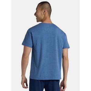 T-shirt à col rond 4 couleurs noir et blanc gris marine ultra-léger chemise respirante à séchage rapide pour homme adaptée - Product Image 6
