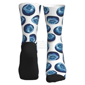 Calcetines estampados cómodos con punto transpirable y diseños llamativos Calcetines estampados de moda con gráficos vibrantes - Product Image 3