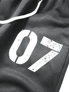 Pantalones Deportivos Casuales de Gimnasio, Estilo Jogger, Holgados, con Cordón, de Felpa, Impermeables y Transpirables, con Diseño de Bordado Personalizado - Product Image 2