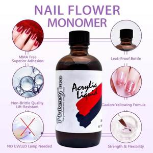 Monomère liquide acrylique professionnel non-jaunissant Pinkee pour fournitures d'onglerie - Product Image 4