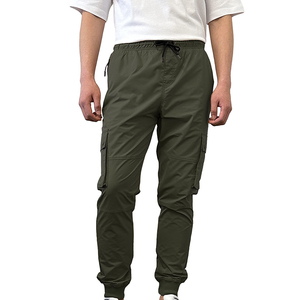 Nuevos y elegantes pantalones Cargo de algodón para hombre con material transpirable y ajuste cómodo para usar durante todo el día - Product Image 5