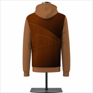 Sweat-shirt pour homme en gros avec tissu doux pour le streetwear et l'usage quotidien, sweat-shirts en coton mélangé personnalisés pour homme - Product Image 2