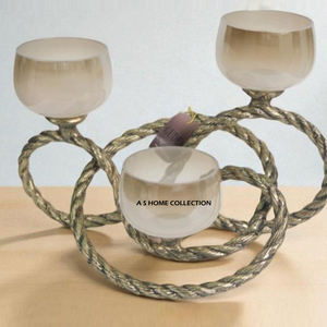 Simple Festival Bougeoir Premium Solide Table Décor Béton Unique Bougie Pot De Noël Célébration Fête Dîner En Gros - Product Image 4