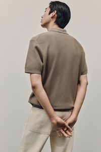 เสื้อเจอร์ซีย์คอกลมแขนสั้นสำหรับผู้ชายเสื้อยืดคอกลมทรงพอดีตัวผ้าโพลีเอสเตอร์ - Product Image 6