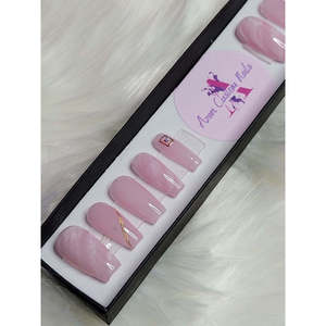 Splendide decorazioni per unghie press-on, graziosi adesivi per unghie per donne e ragazze - Product Image 2