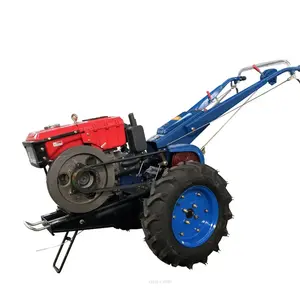 Hot Sale Real Quality 15HP two wheel farm walking tractor Wholesale Price Supplier