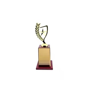 Trofeo de estrella de plumas de metal de alta demanda para celebraciones de equipos y honores especiales disponible a precio competitivo de la India - Product Image 1