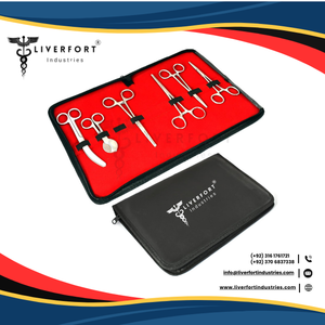 Kit de instrumentos quirúrgicos veterinarios autoclavables de 7 piezas de calidad superior Nuevo grado alemán reutilizable de calidad superior inoxidable - Product Image 6