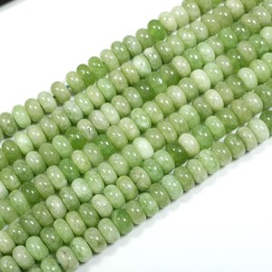 Green Shaded Quartz Rondelle Beads 8mm Gemstone Strand for <b>Bracelet</b> Necklace Jewelry Making Bestselling Gemstone Beads 2026 - Product Image 6