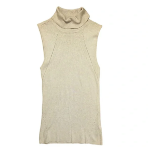 เสื้อแขนกุดคอเต่าของผู้หญิงขายดีเสื้อคอเต่าสำหรับใส่เป็นทางการและลำลองคอลเลอร์สวมใส่สบายออกแบบได้ตามต้องการและออกแบบได้ตามที่ต้องการ - Product Image 2