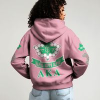 Divine Nine Greek Custom Premium Quality Eco-Friendly Chenille Embroidery Breathable Cotton Fleece 300-500 GSM Winter Front