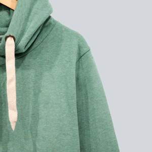 Sweat à capuche à manches longues 260g 100% polyester pour hommes, sweat à capuche uni vierge 2025 - Product Image 4