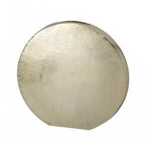 Florero decorativo chapado en oro para el hogar decorativo de alta calidad Metal plata Mesa macetas jarrón para sala de estar - Product Image 1