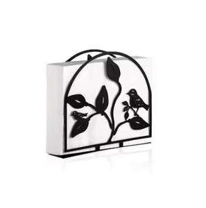 Porte-serviettes élégant en métal durable, idéal pour un usage quotidien ou une utilisation événementielle et des paramètres de table de décoration - Product Image 2