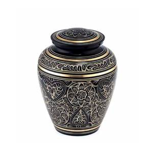Venta caliente Artesanías Urna de latón Suministros funerarios Venta al por mayor Urna de latón Cremación Calidad de exportación con calidad superior - Product Image 6