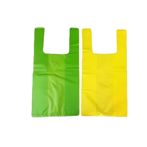 Usine du fabricant Sacs t-shirts en plastique PEHD/PE-BD pour supermarché Sacs d'emballage personnalisables avec logo pour gilet de transport - Product Image 4