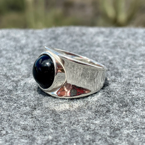 925 Sterling Silver <b>Black</b> <b>Onyx</b> Natural Gemstone Handmade Crystal <b>Ring</b> Women Jewelry Anniversary Perfect Gift For Her Custom Size - Product Image 6