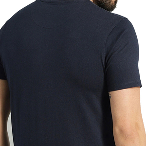 Vêtements pour hommes de grande taille T Shirt pour hommes à manches courtes 2023 pur coton mélangé avec logo personnalisé dernier design SI-MTS-019 pour hommes vierges unis - Product Image 6
