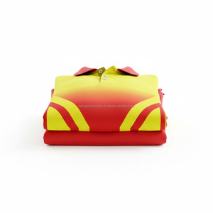 Uniforme de Cricket Personalizado Sublimado, Transpirable, de Manga Corta, Color Amarillo, para Equipo - Product Image 6