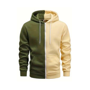 Sweat à capuche zippé pour hommes personnalisé Sweat à capuche masqué à fermeture éclair complète de haute qualité cagoule à capuche zippée 2025 - Product Image 2