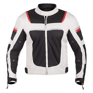 Veste de moto en maille pour hommes CE niveau 2 veste de protection Enduro Biker avec coussinets d'armure amovibles en tissu de maille respirante - Product Image 1