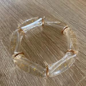 Pulsera de Cuentas en Forma de Tubo de Resina Ligera, Nueva Llegada 2025, a un Precio Razonable por ZAM ZAM IMPEX - Product Image 1