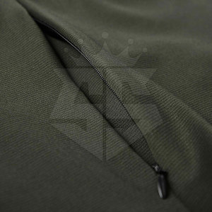 Sweat-shirts de sport à capuche en coton mélangé, couleur unie, légers, pour l'hiver, service OEM, vente en gros, écologiques, respirants, en polaire, pour hommes - Product Image 6