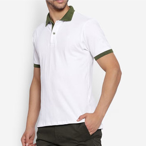 Polo de algodón transpirable para hombre, Polo ajustado personalizado en diferentes colores y tamaños - Product Image 4