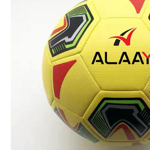 Alaay Ballon de football/football performant en cuir PVC de haute qualité Impression de logo personnalisé Taille officielle 5 - Product Image 6