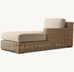 Sofá Modular de Estilo Provenzal con Brazos Ajustables, Personalizable, Muebles de Exterior, Sofá de Jardín para Patio, Precio de Fábrica - Product Image 6