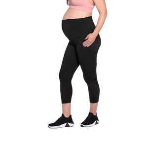 Pantalon de maternité personnalisé taille haute Legging pour femmes enceintes Leggings de maternité d'entraînement de gymnastique pour femmes de BD vente en gros - Product Image 1