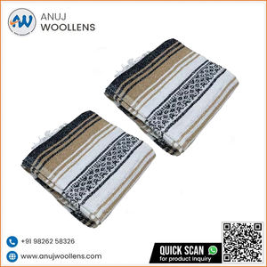 ผ้าห่มขนสัตว์ Falsa ธรรมชาติดีไซน์ใหม่ล่าสุด2025จากผู้ผลิตอินเดีย - Product Image 5