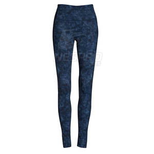 Style de mode femmes Yoga Legging solide taille moyenne écologique séchage rapide respirant en gros fabriqué au Pakistan - Product Image 4