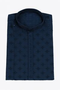 Vêtements traditionnels indiens pour fête, vente chaude, élégants, pour hommes, brodés à la main, en coton, sans plis, de style chikankari, pour les fêtes 2026 - Product Image 4