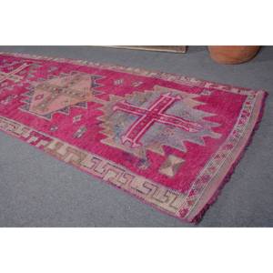 พรมปูพื้นขนาดใหญ่สไตล์ตุรกีวินเทจพรมปูพื้นสีชมพูสำหรับห้องขนาด330 x 1080ft 4ม. - Product Image 2