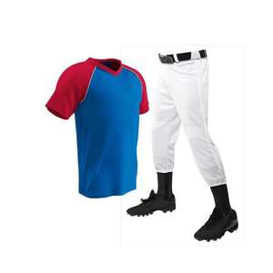 Uniforme de baseball imprimé de haute qualité, nouvelle arrivée, design unique, 100% polyester, antibactérien, respirant, évacuant l'humidité - Product Image 2