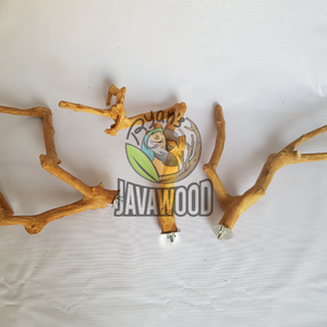 Perchoir en bois suspendu à motif solide pour oiseaux de taille M fabriqué à partir de matériaux durables au meilleur prix - Product Image 3