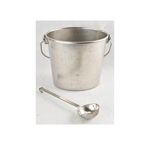 Refroidisseur à vin en aluminium avec pieds, bac à boissons en métal, seau à glace pour vin, seau à bière, bol à champagne de luxe - Product Image 5