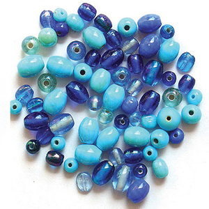 Mélange de perles en verre et de perles en cristal fantaisie multicolores pour la fabrication de bijoux et la décoration, modèle n° 26 disponibles au prix de gros - Product Image 5