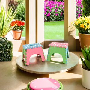 Otomana y taburete de plástico plegable minimalista moderno de alta calidad conveniente para sala de estar supermercado PRECIOS AL POR MAYOR BARATOS - Product Image 1