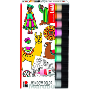 Peintures acryliques MARABU Window Color Lama 25ml 10SZ - Product Image 2