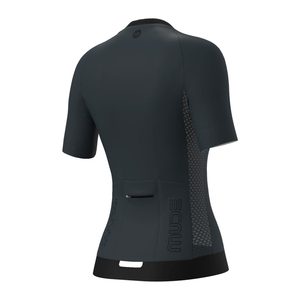 Maillot de cyclisme respirant et léger à manches courtes pour femme - Chemise de vélo en polyester anthracite - Product Image 3